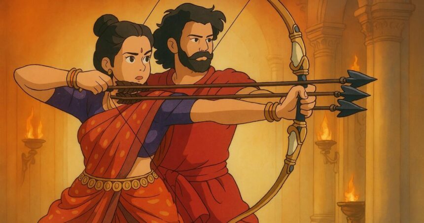 India Ghibli-Style Images