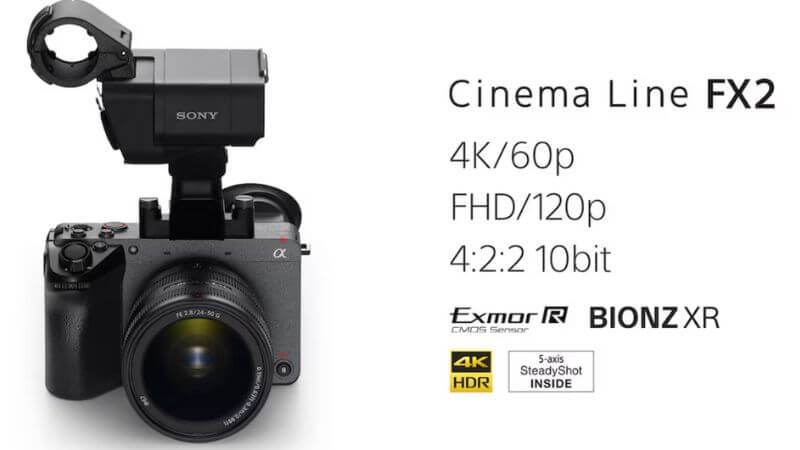 Sony Cinema Line FX2 Camera