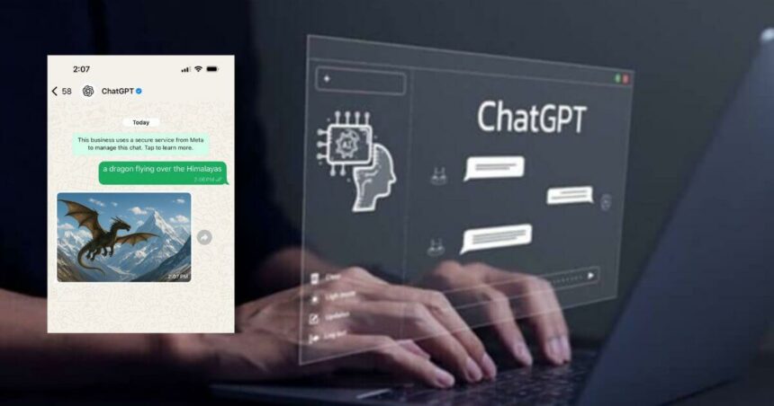 ChatGPT Image Generation WhatsApp