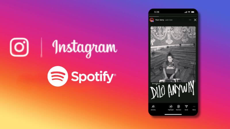 Instagram Spotify