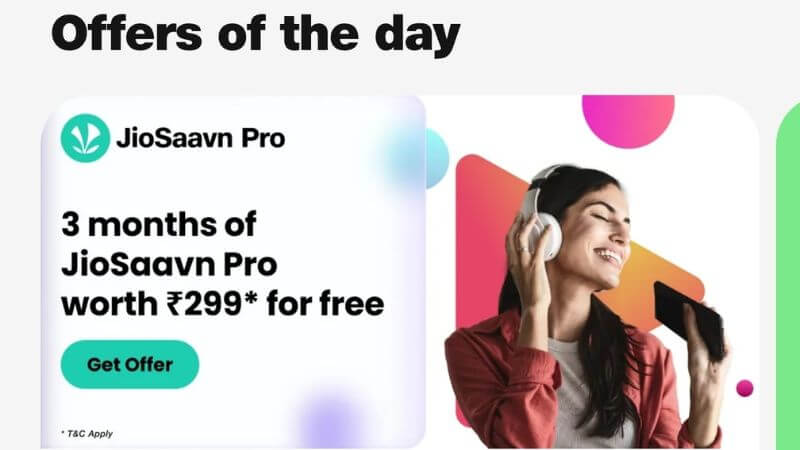 JioSaavn Pro Offer