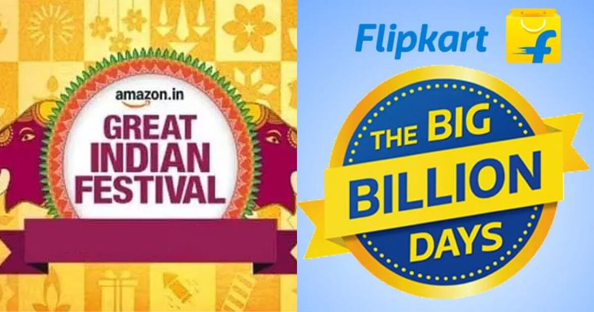 Amazon Great Indian Festival Flipkart Big Billion Days Dates