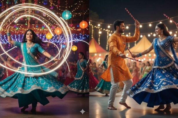 Garba And Dandiya Navratri Prompts