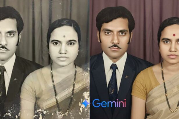 Old Photos Google Gemini Nano Banana Restore