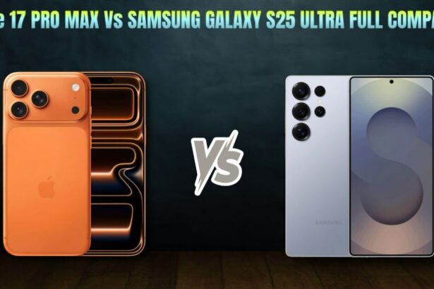 iPhone 17 Pro Max Vs Samsung Galaxy S25 Ultra Comparison