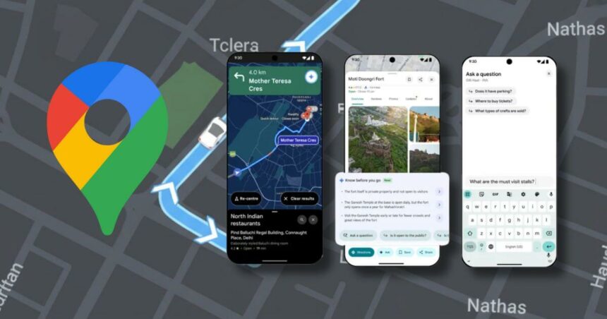 Google Maps 10 New Features