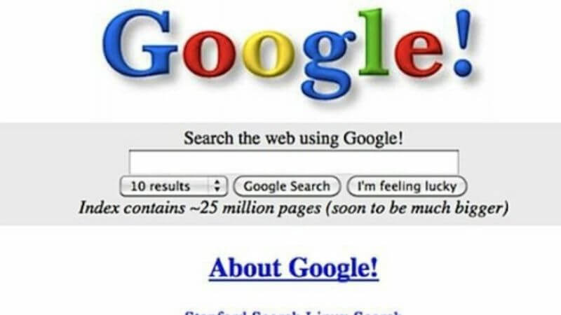 Google Old Search