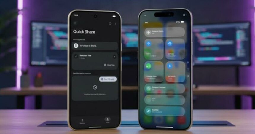 Quick Share Android iPhone