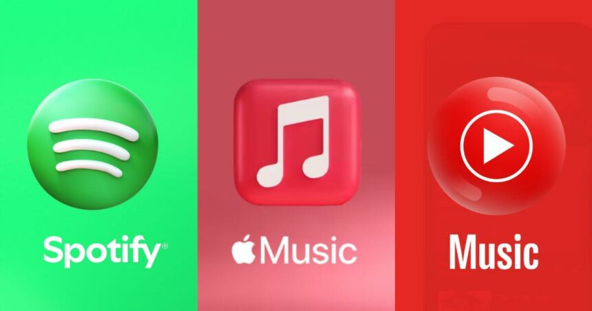 Spotify Vs Apple Music Vs YouTube Music