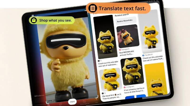 realme Pad 3 features