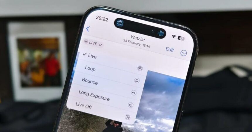 steps iphone live photos to videos