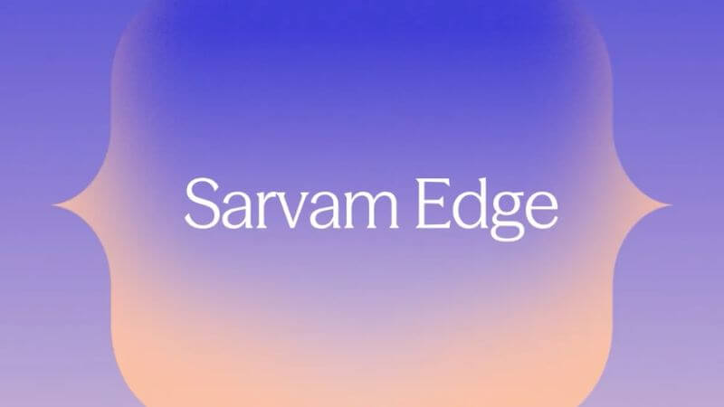 Sarvam Edge Offline AI