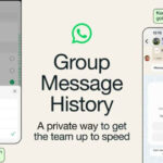 WhatsApp Group Message History