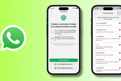 WhatsApp Username Feature