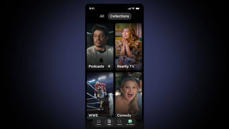 Netflix App New Clip Feature
