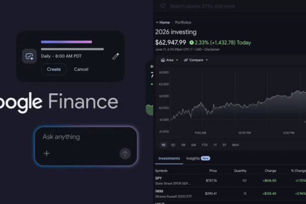 Google Finance App Android