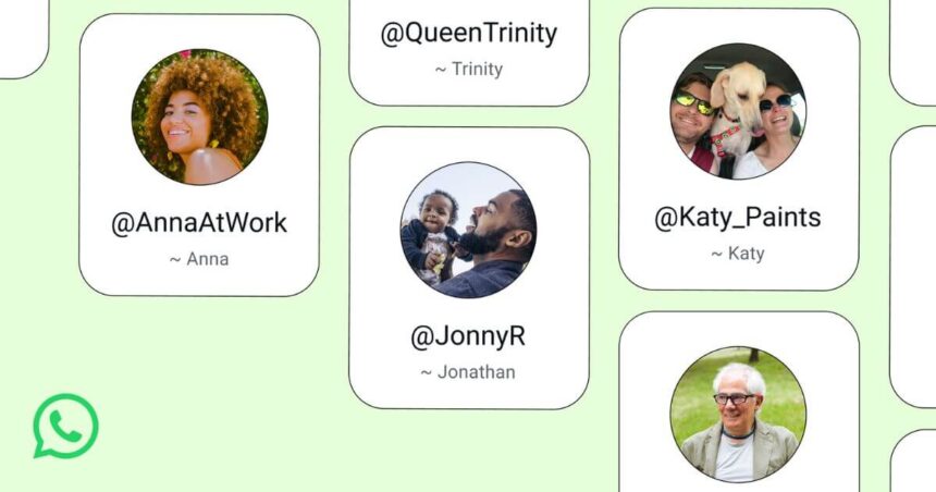 WhatsApp Username Feature Working