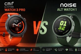CMF Watch 3 Pro Vs Noise ALT Watch 1 Techotales