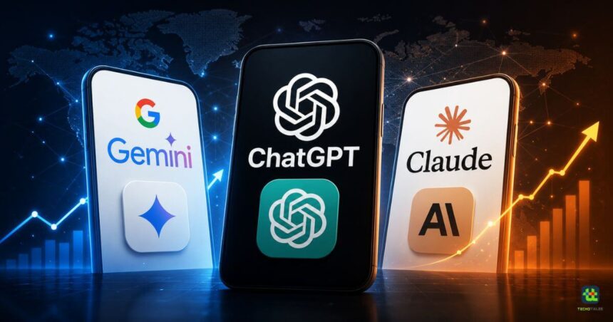 Gemini And Claude Narrow The Gap With ChatGPT