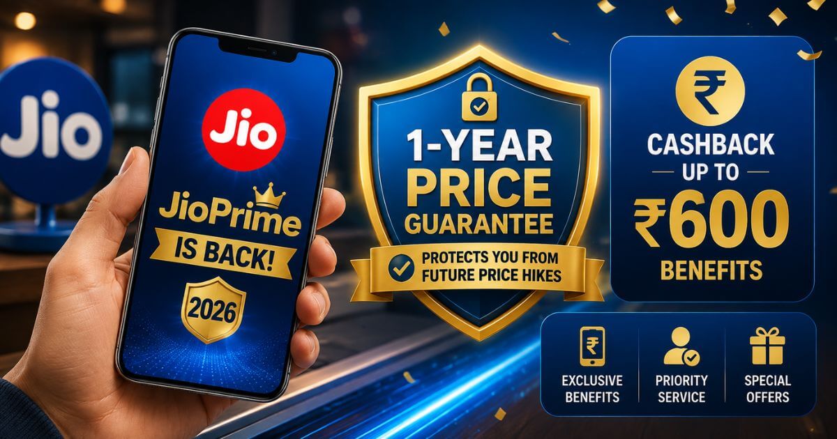 JioPrime Membership Relaunch Benefits