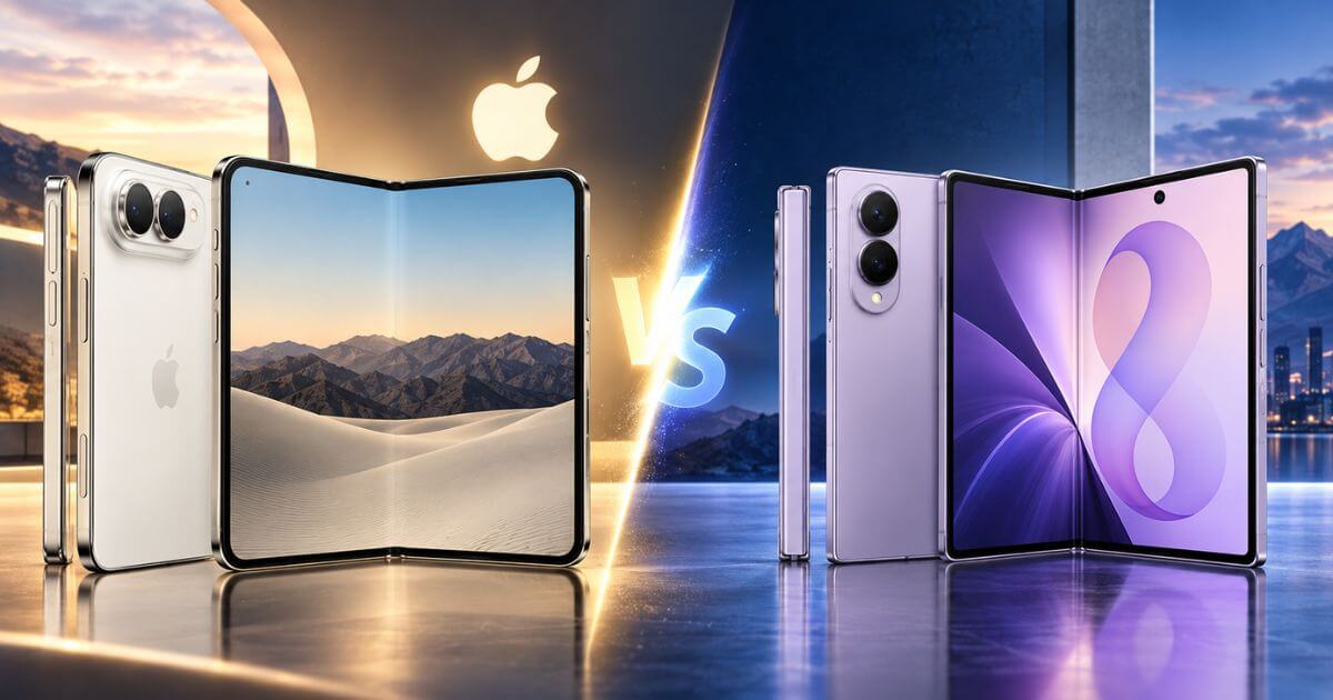 iPhone Duo Vs Samsung Galaxy Z Fold 8