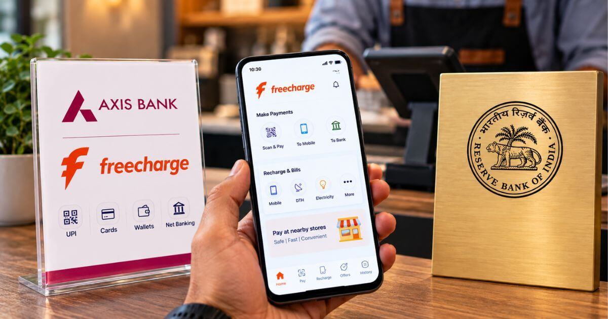 Axis Bank Freecharge RBI approval