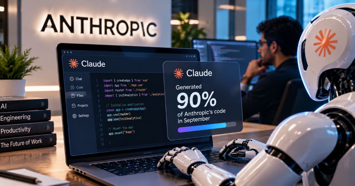 Claude AI 90 Percent Coding
